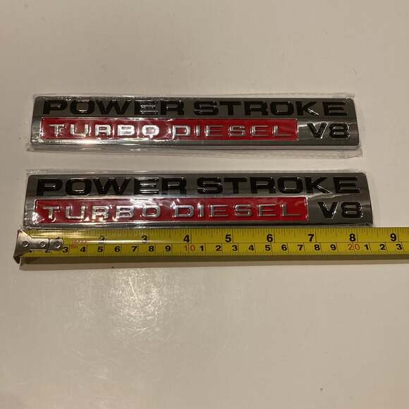 Powerstroke Turbo Diesel V8 Decal - Picture 3 of 4